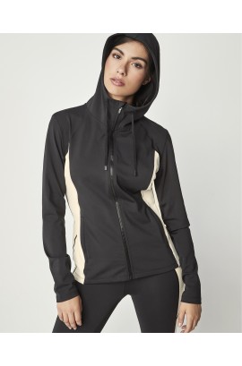HOODED SPORTS JACKET BY PILAR RUBIO