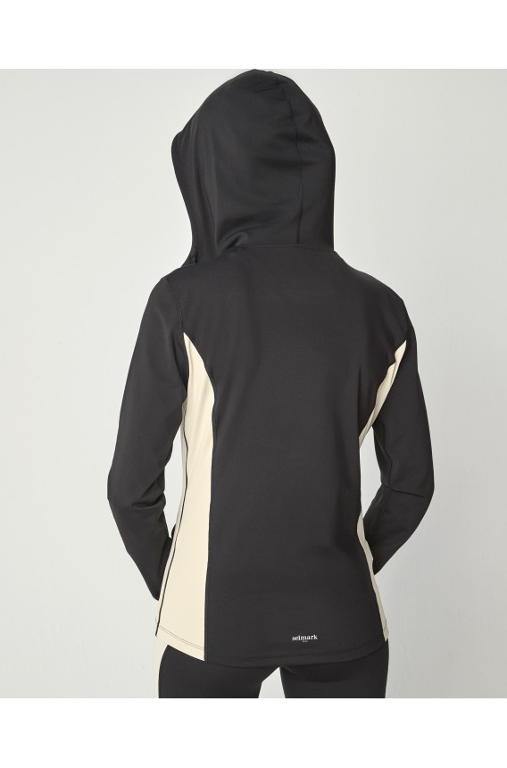 HOODED SPORTS JACKET BY PILAR RUBIO