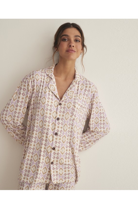 CAMISOLA DE PIJAMA MULHER