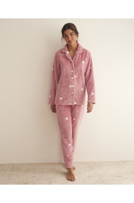 PIJAMAS CAMISOLA FLEECE 