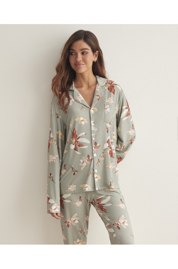 CAMISOLA DE PIJAMA MULHER