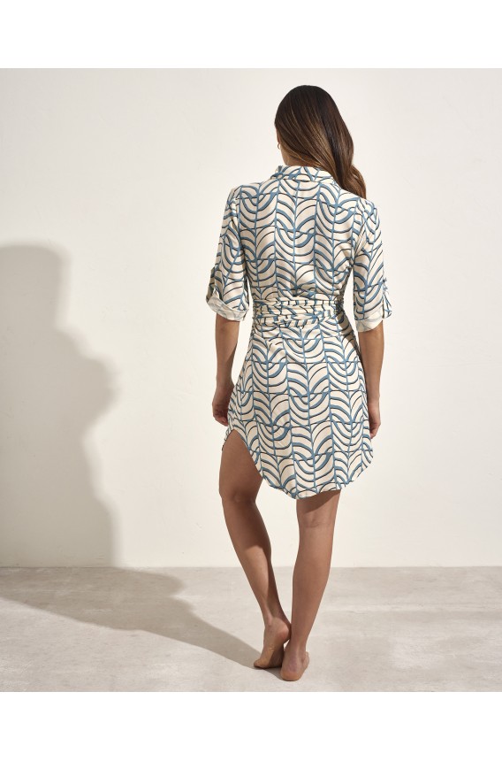 VESTIDO CAMISERO