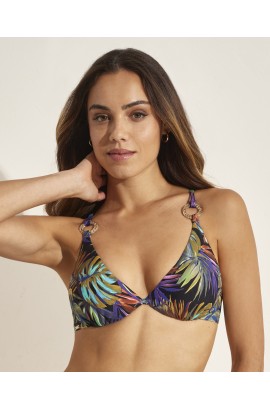 TOP DE BIKINI TRIANGULAR CON ARO