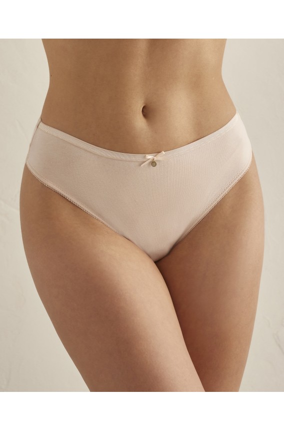 BASIC COTTON AND LACE BIKINI BRIEF PACK