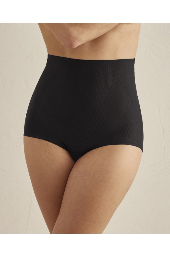 HIGH WAIST SHAPING BRIEF WITH BONES