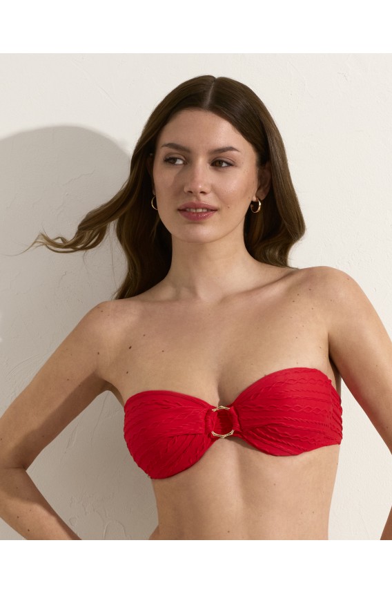 TOP BIKINI BANDEAU 