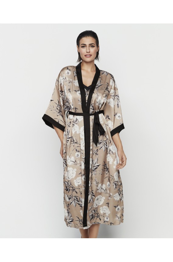 LONG LINGERIE ROBE
