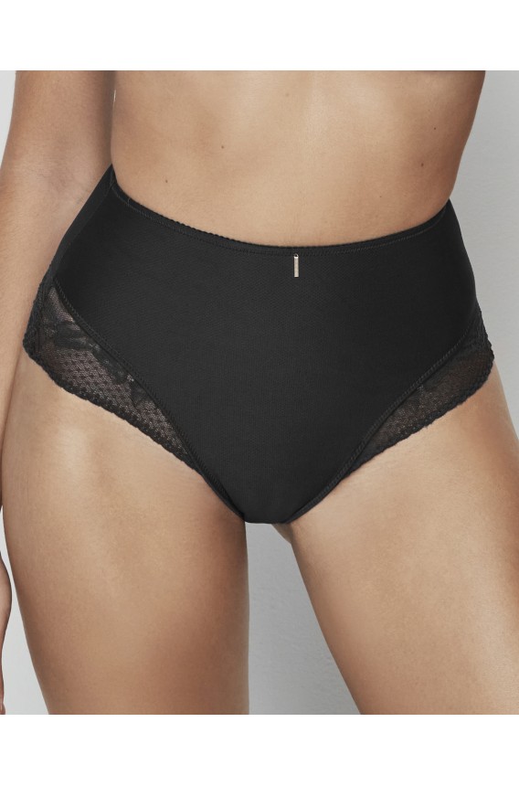 CUECA MODELADORA CINTURA ALTA COM RENDA