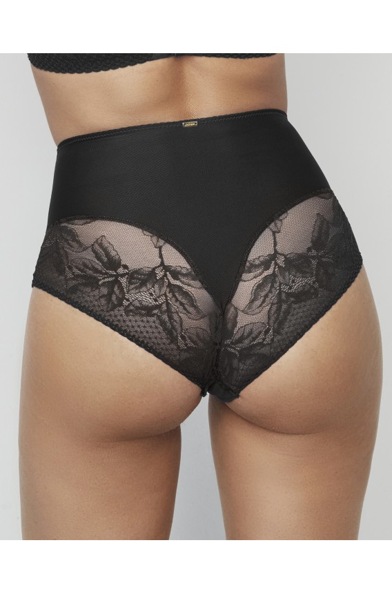 CUECA MODELADORA CINTURA ALTA COM RENDA