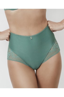 CUECA MODELADORA CINTURA ALTA COM RENDA