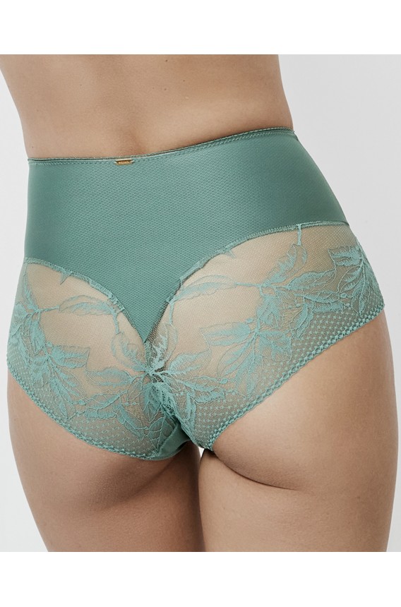HIGH WAIST SHAPING PANTY WITH LACE