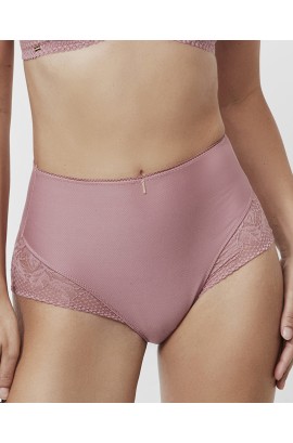 CUECA MODELADORA CINTURA ALTA COM RENDA