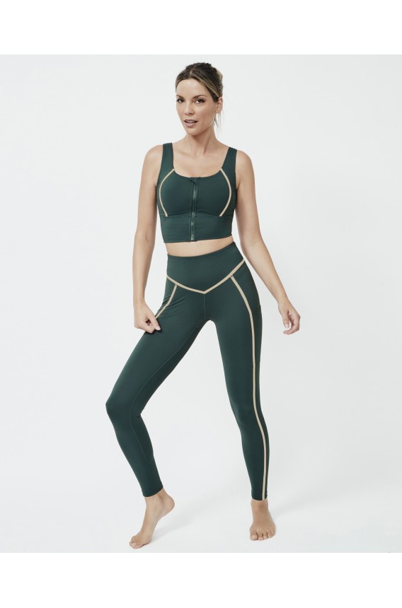 SPORTS BRA WITH FRONT CLOSURE BY PILAR RUBIO
