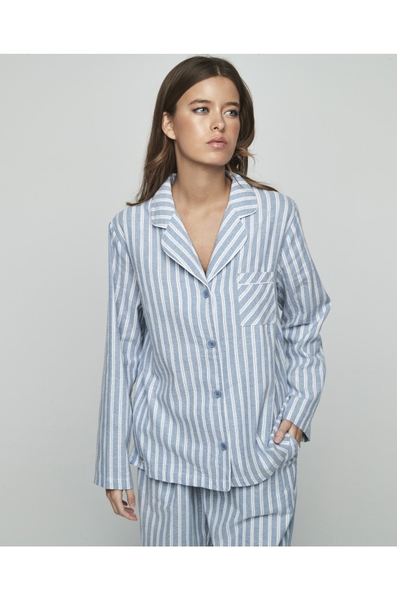 PIJAMA MUJER CAMISERO