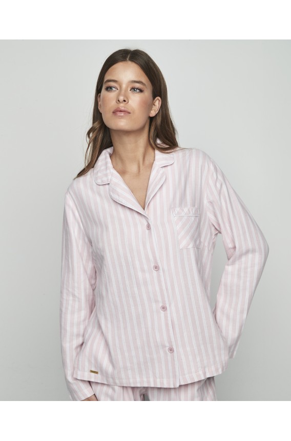 PIJAMA MUJER CAMISERO