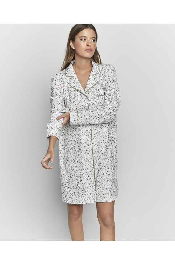 LONG SLEEVE NIGHTGOWN