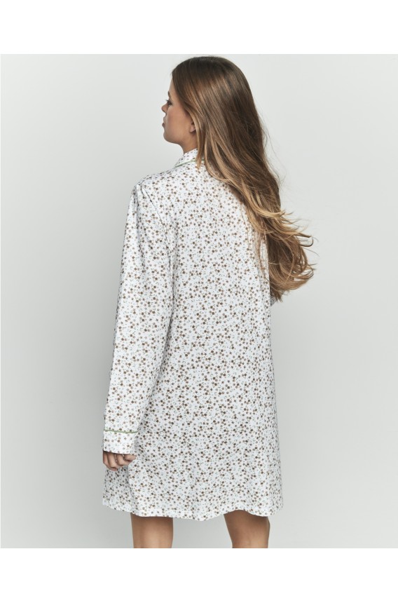 LONG SLEEVE NIGHTGOWN