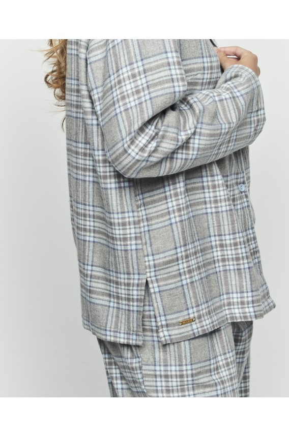 PIJAMA MUJER CAMISERO