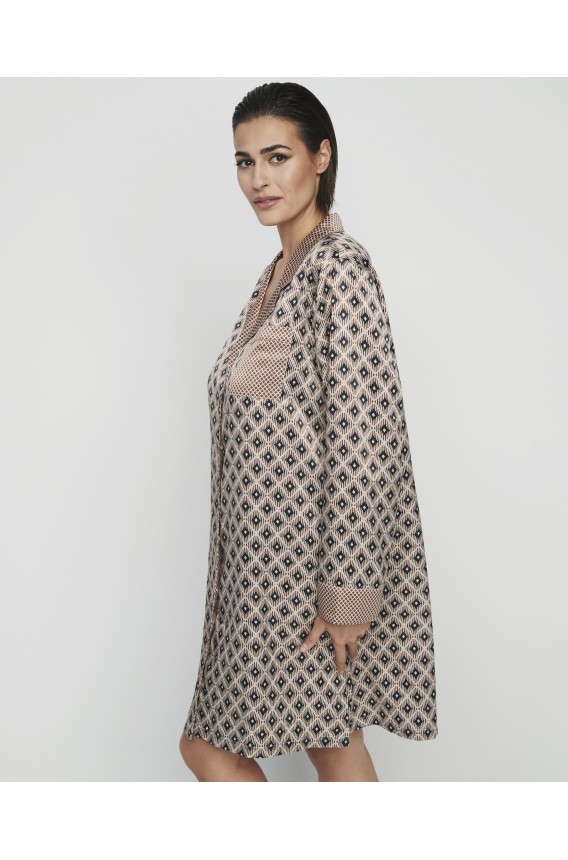 LONG SLEEVE NIGHTGOWN