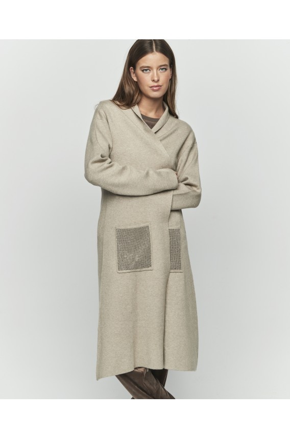 CARDIGAN WITH SHINE POCKET