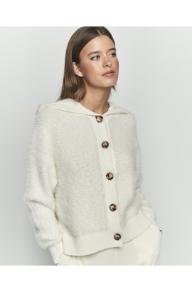 CHAQUETA CORTA CON CAPUCHA
