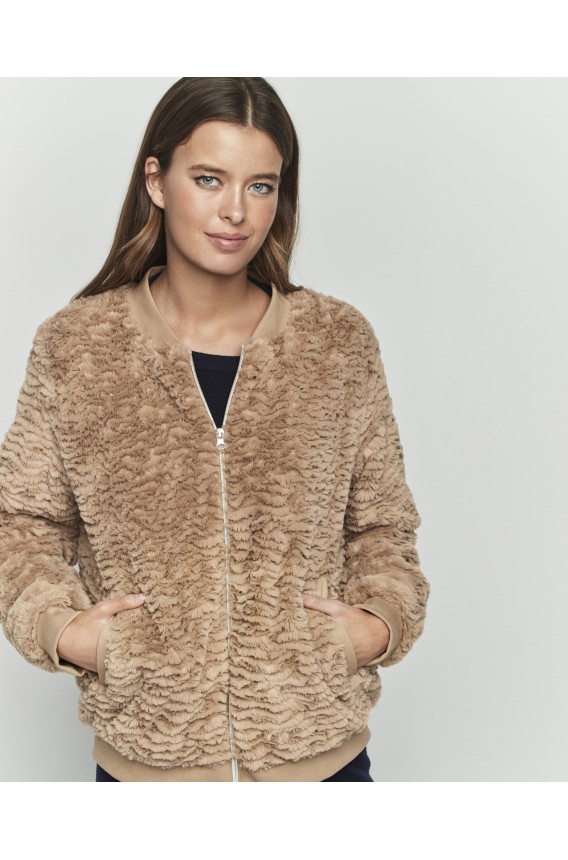 CHAQUETA CORTA CREMALLERA