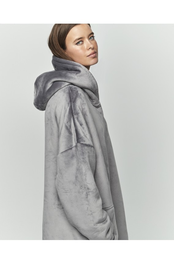 SWEATSHIRT ROBE OVERSIZED