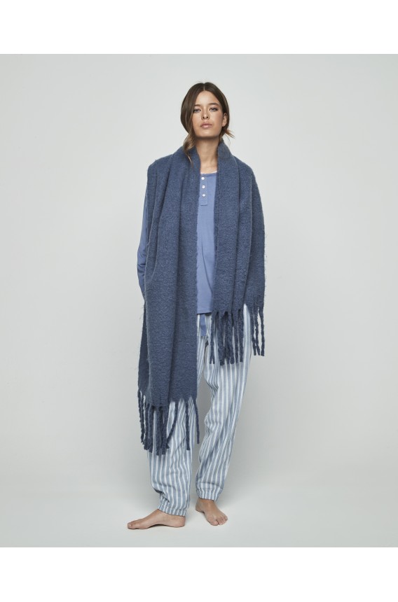 SCARF WITH FRINGES