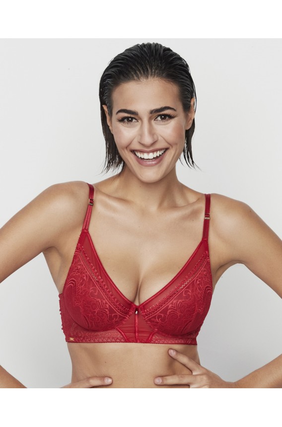 DEEP NECKLINE BRA BY PILAR RUBIO