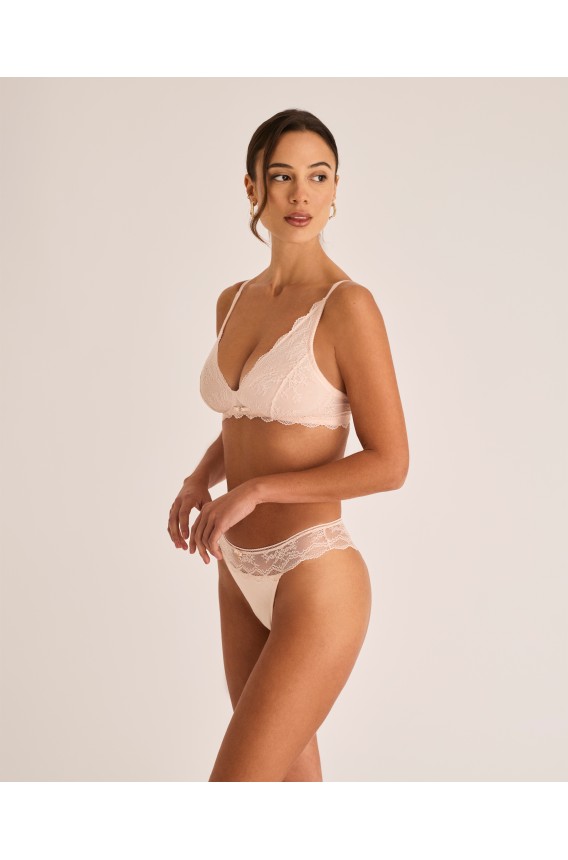 TRIANGULAR BRA WITHOUT WIRING