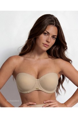 BIG SIZE STRAPLESS BRA CURVES