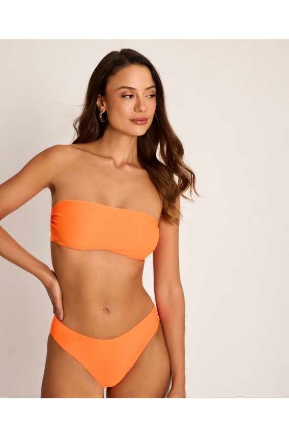TOP BIKINI BANDEAU SEM COPA