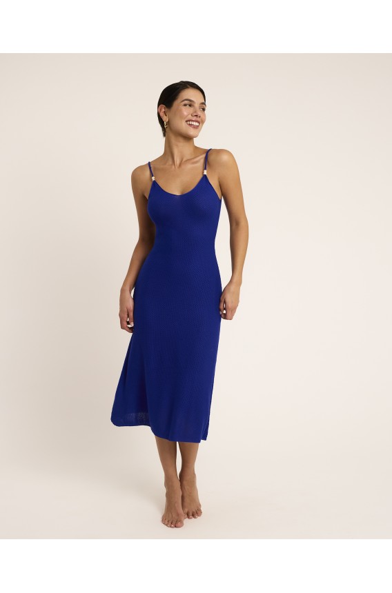 VESTIDO LARGO PUNTO