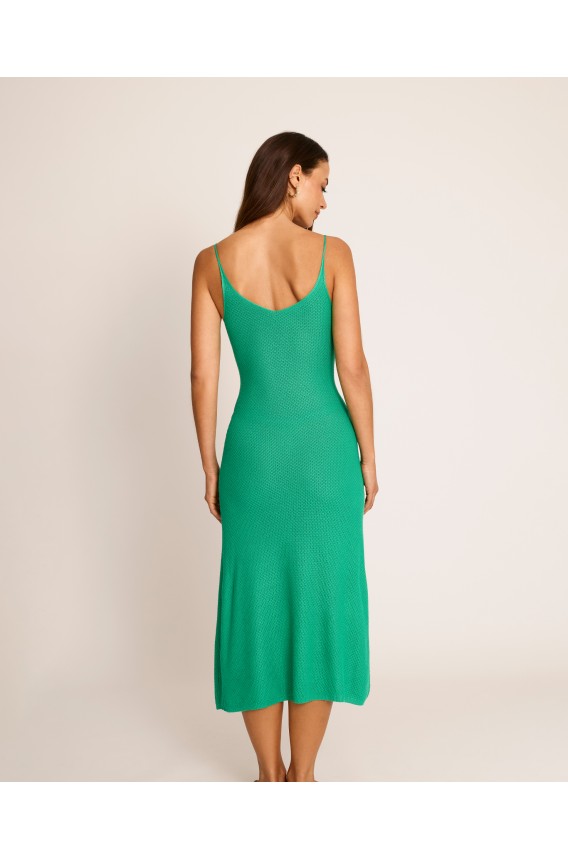KNITTED LONG DRESS