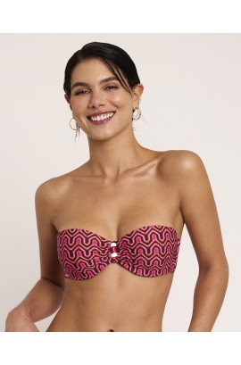 TOP BIKINI BANDEAU