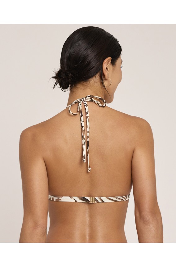 TRIANGLE BIKINI TOP PUSH-UP