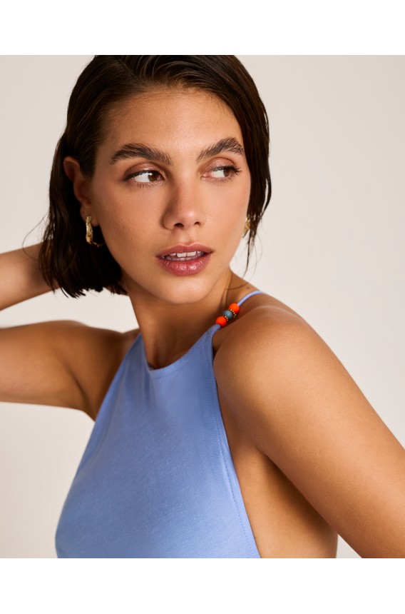 VESTIDO ESCOTE HALTER