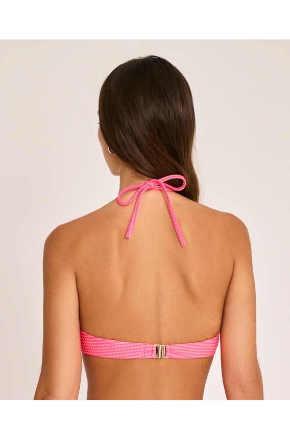 TOP DE BIKINI TRIANGULAR SIN FOAM