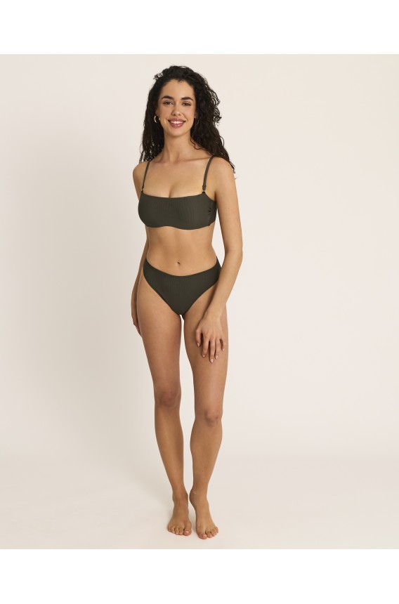 UNPADDED BANDEAU BIKINI TOP