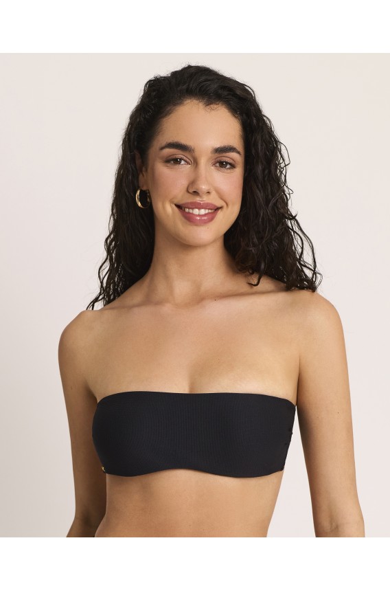 TOP BIKINI BANDEAU SIN COPA