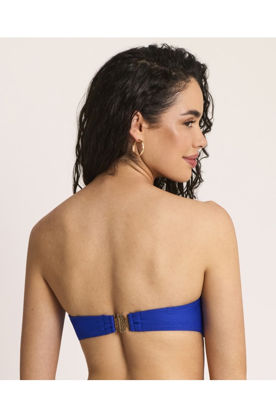 UNPADDED BANDEAU BIKINI TOP