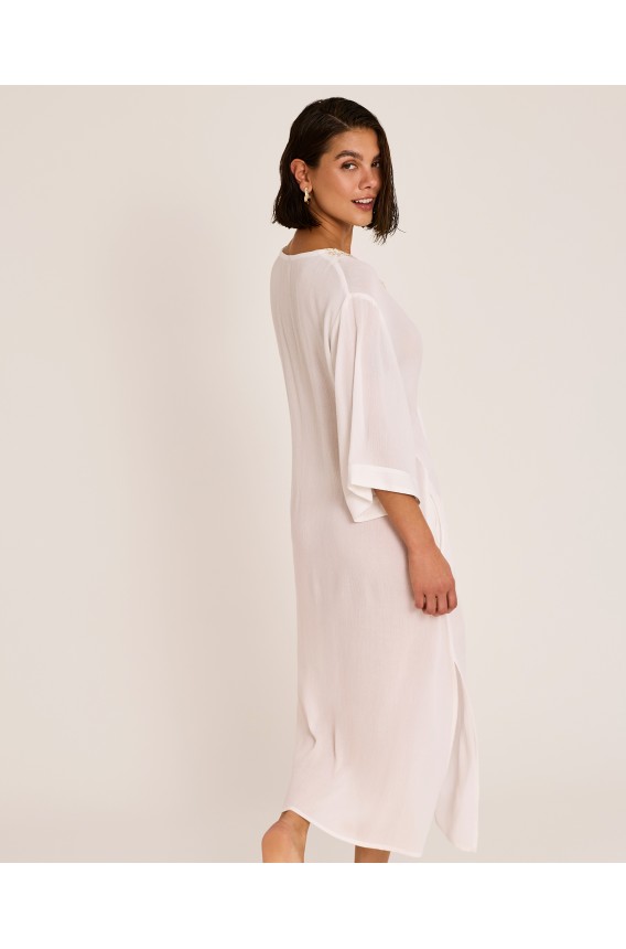 VESTIDO ESCOTE PICO 