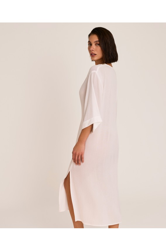 VESTIDO DECOTE EM V