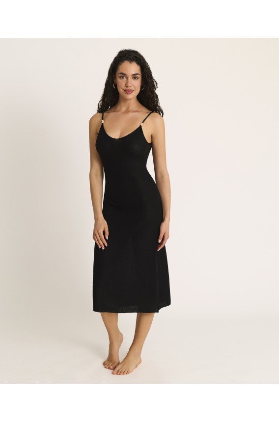 VESTIDO LARGO PUNTO