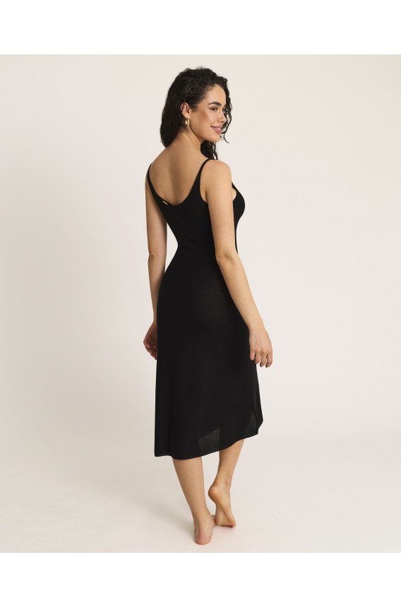 KNITTED LONG DRESS