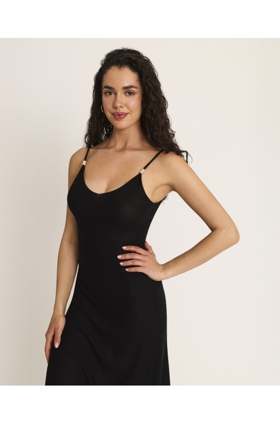 KNITTED LONG DRESS