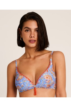 TOP BIKINI ESCOTE PROFUNDO