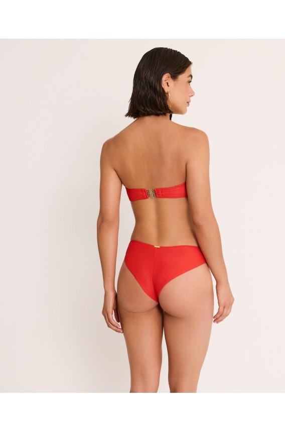 UNPADDED BANDEAU BIKINI TOP