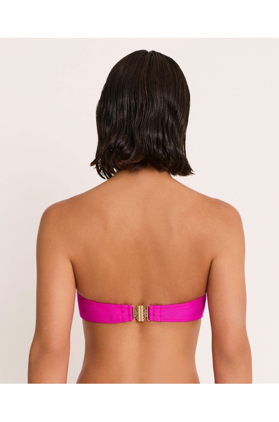 TOP BIKINI BANDEAU SIN COPA