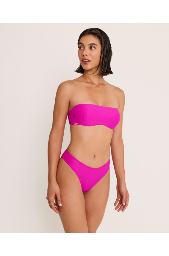 TOP BIKINI BANDEAU SIN COPA